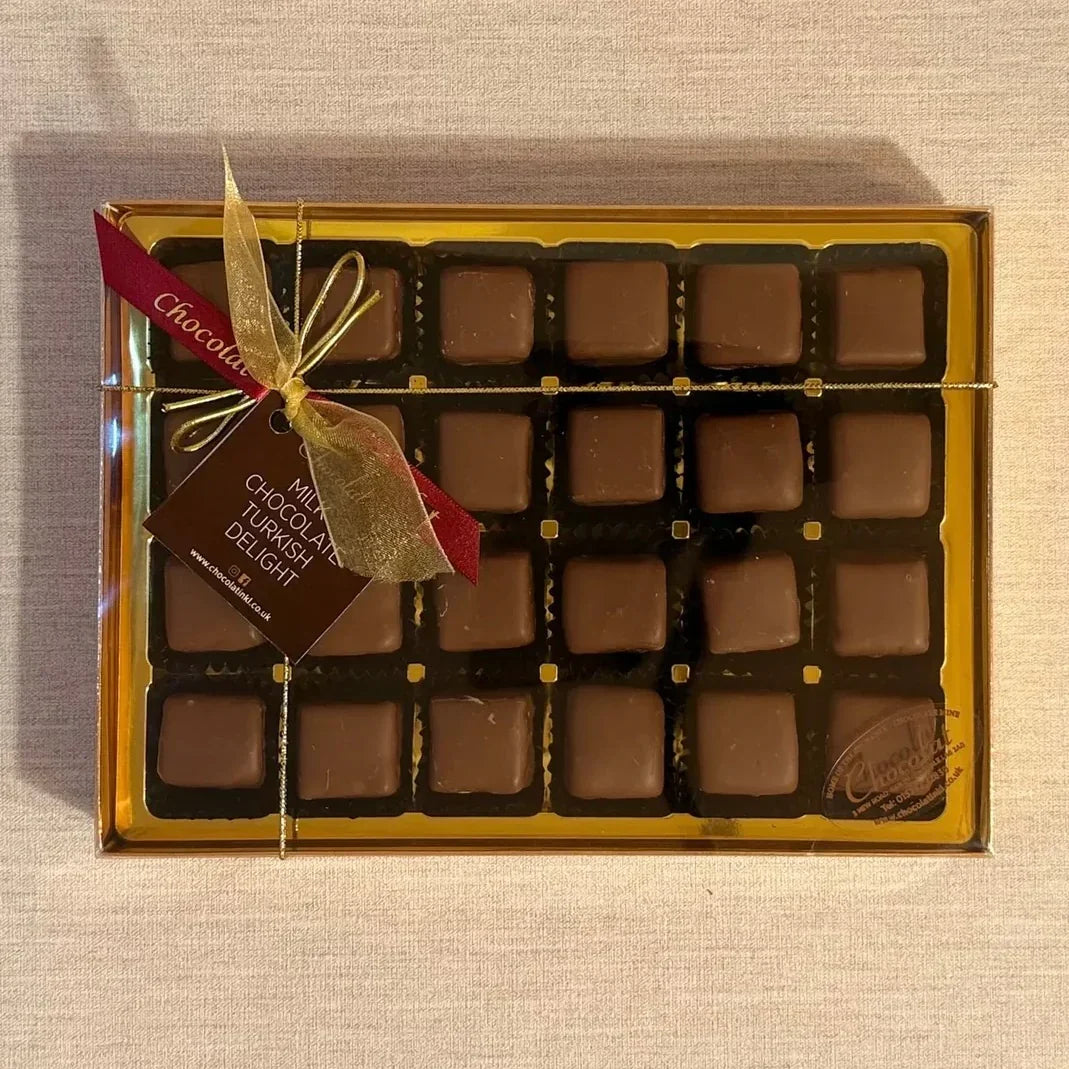Milk Chocolate Turkish Delight | Gift Box of 24