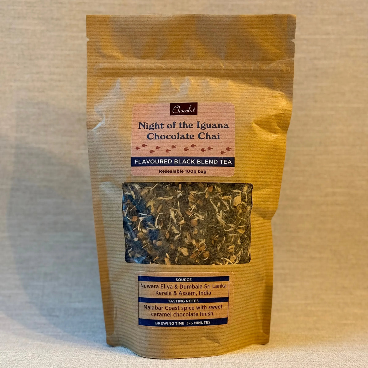 Night Of The Iguana Chocolate Chai Loose Leaf Tea | Chocolat in Kirkby Lonsdale