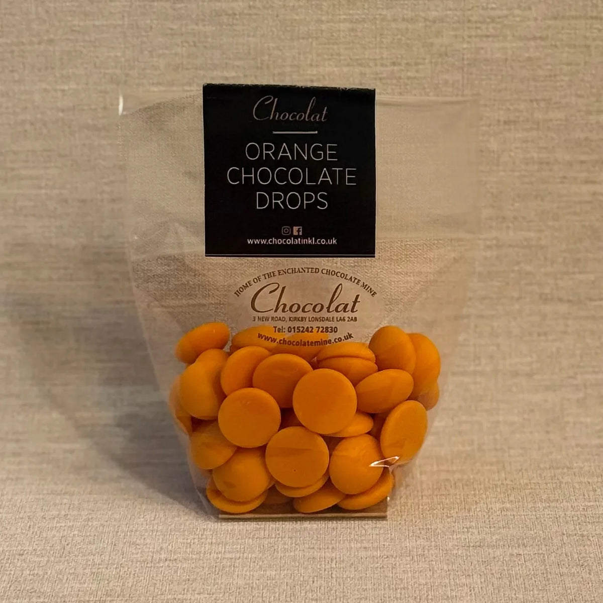 Orange Chocolate Drops | Chocolat in Kirkby Lonsdale