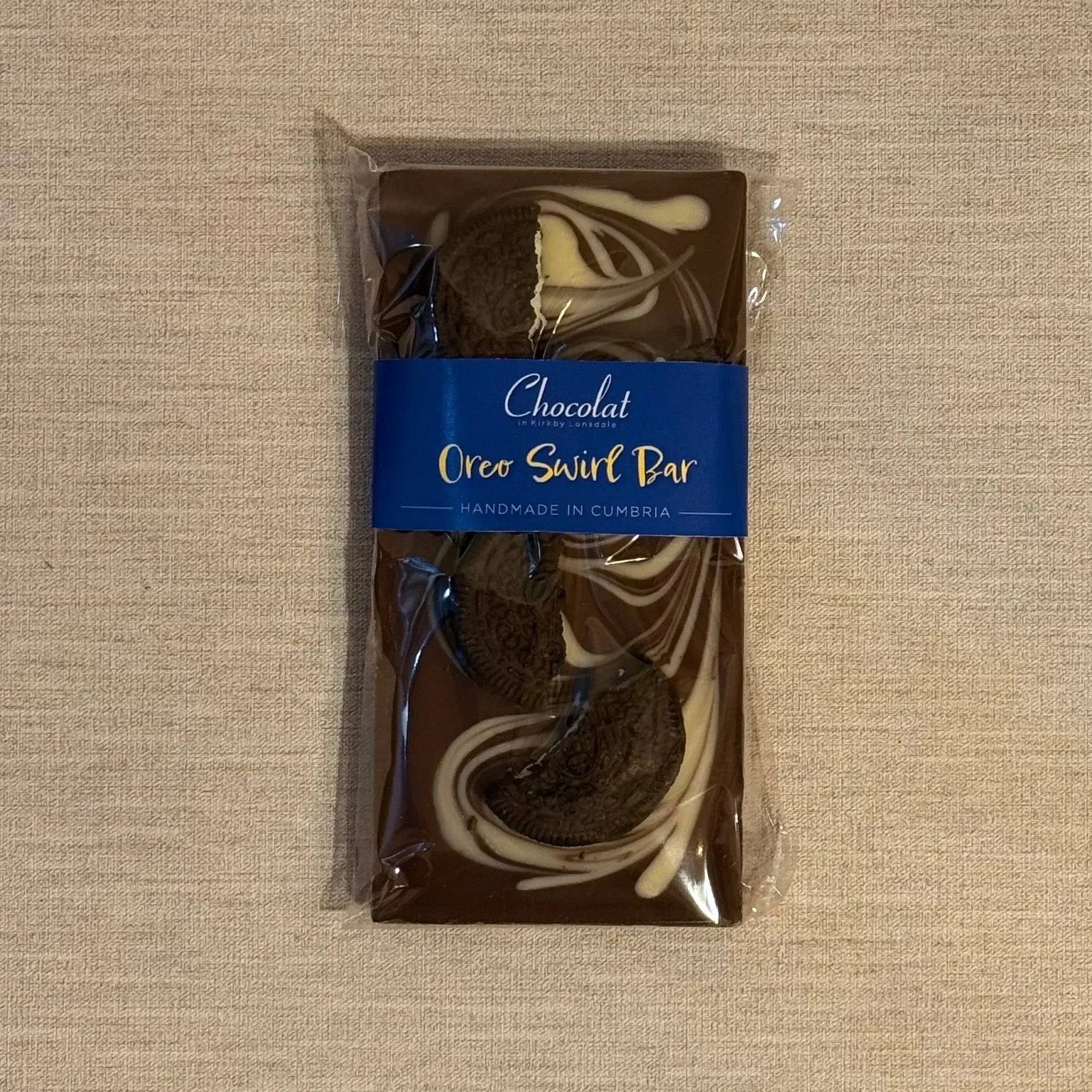 Oreo Swirl Milk Chocolate Bar | Chocolat in Kirkby Lonsdale