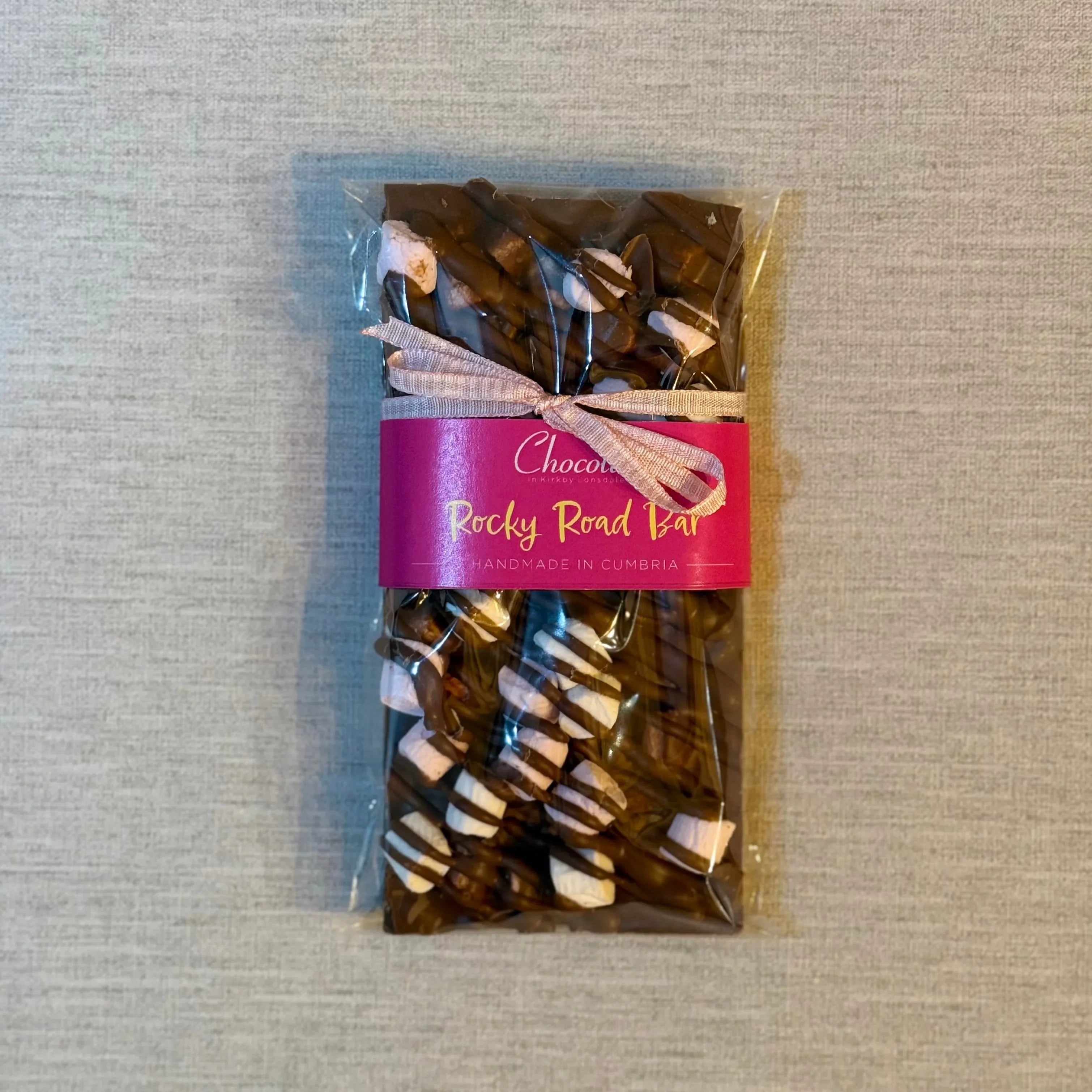 Rocky Road Milk Chocolate Bar | Chocolat in Kirkby Lonsdale