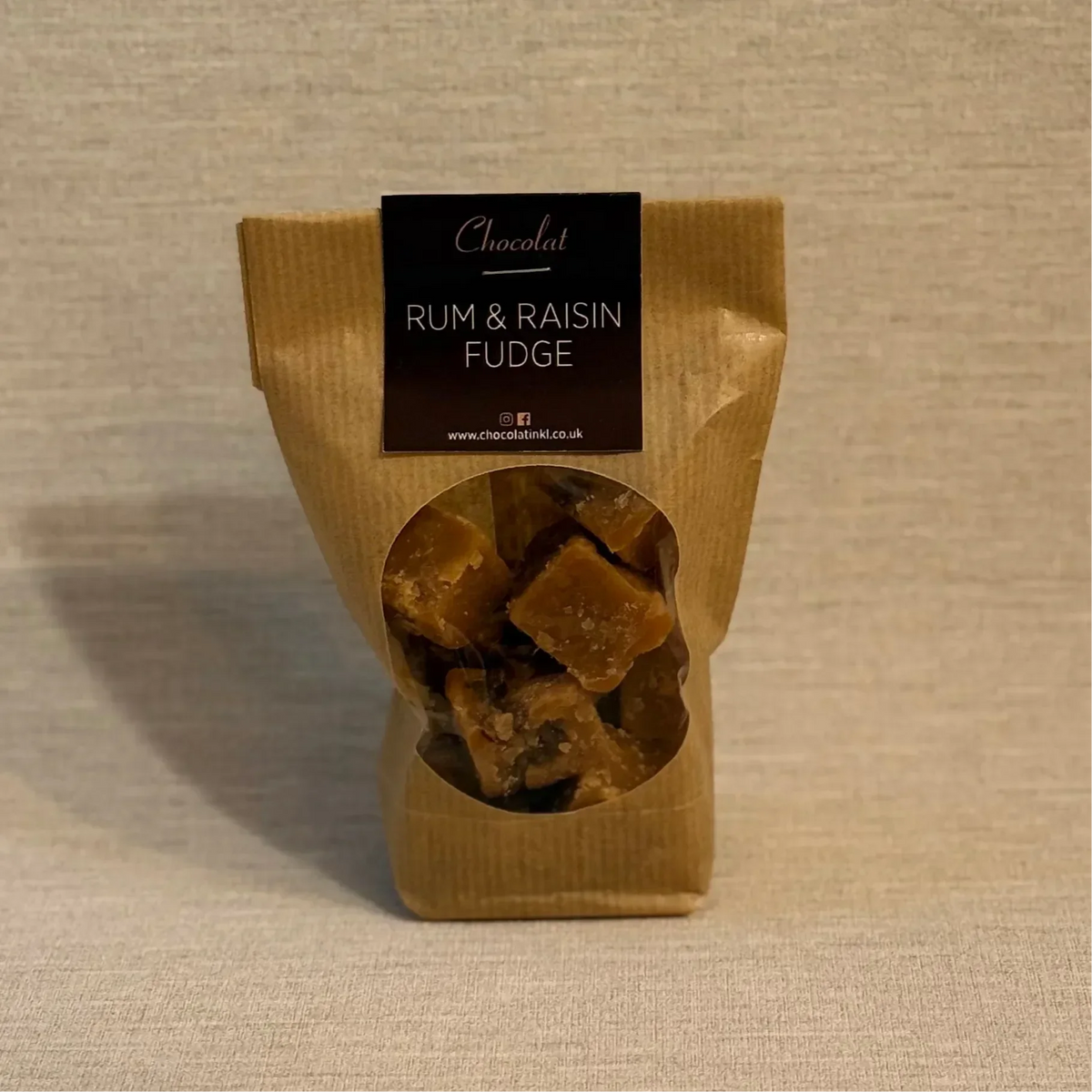 Rum and Raisin Fudge | Chocolat in Kirkby Lonsdale