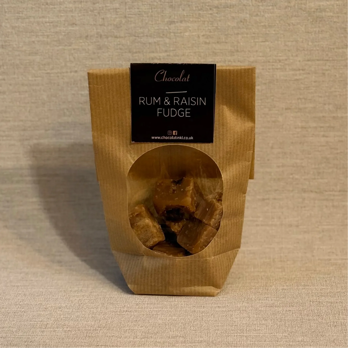 Rum and Raisin Fudge | Chocolat in Kirkby Lonsdale