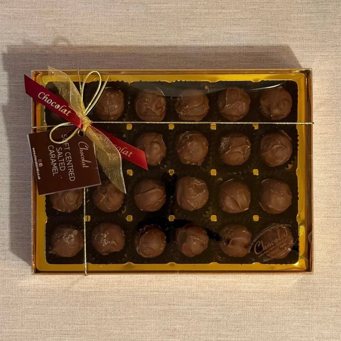 Salted Caramel Truffles | Gift Box of 24