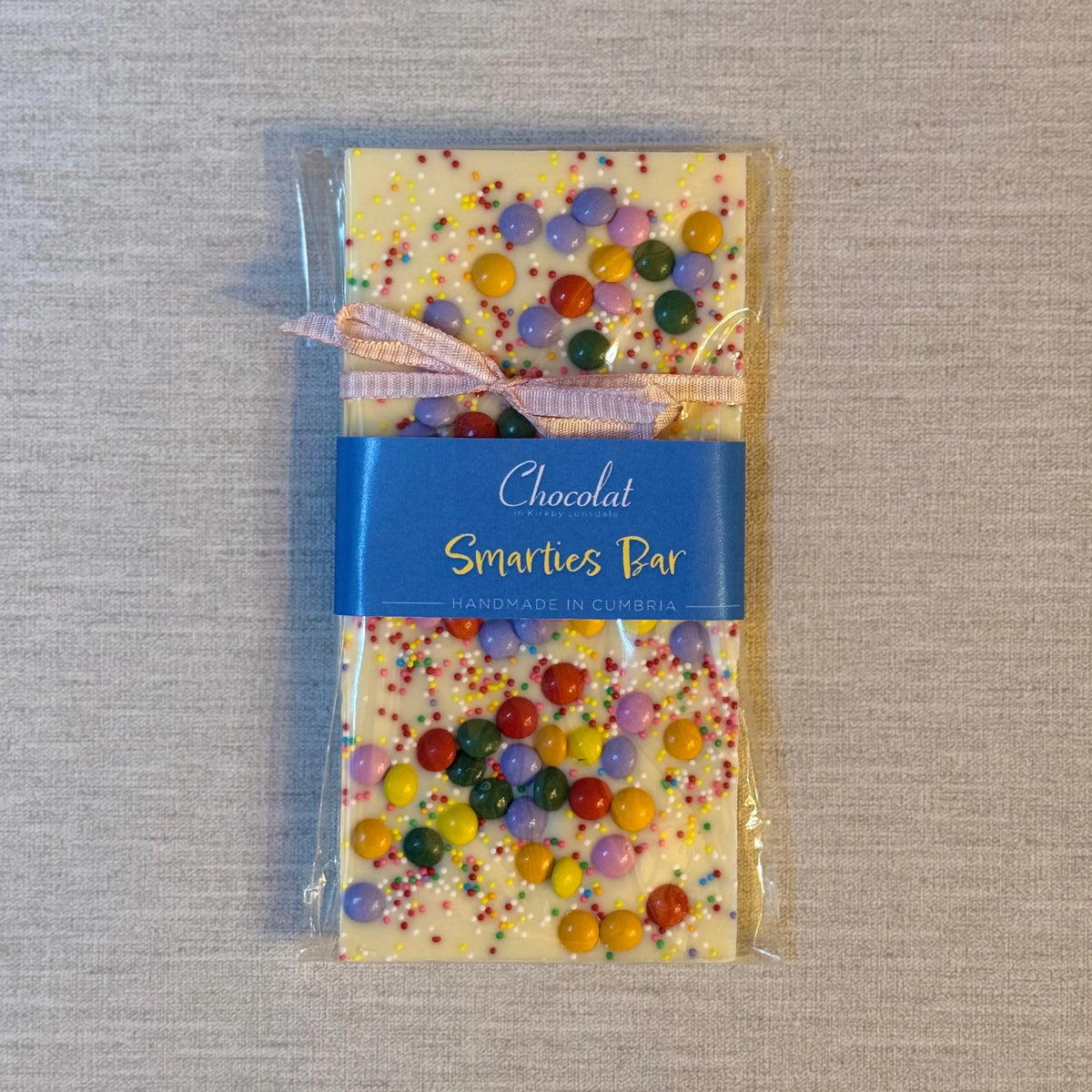 Smarties White Chocolate Bar | Chocolat in Kirkby Lonsdale