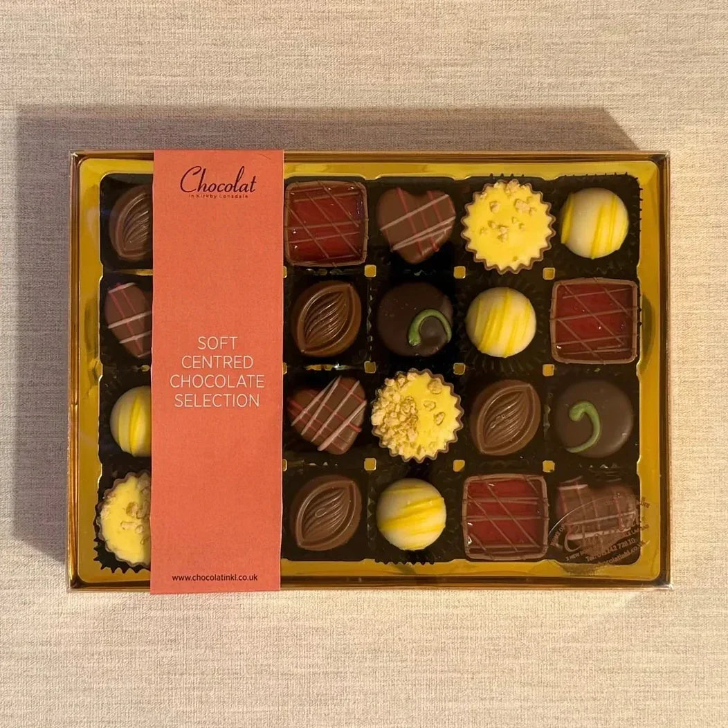 Soft Centred Chocolate Selection | Gift Box of 24