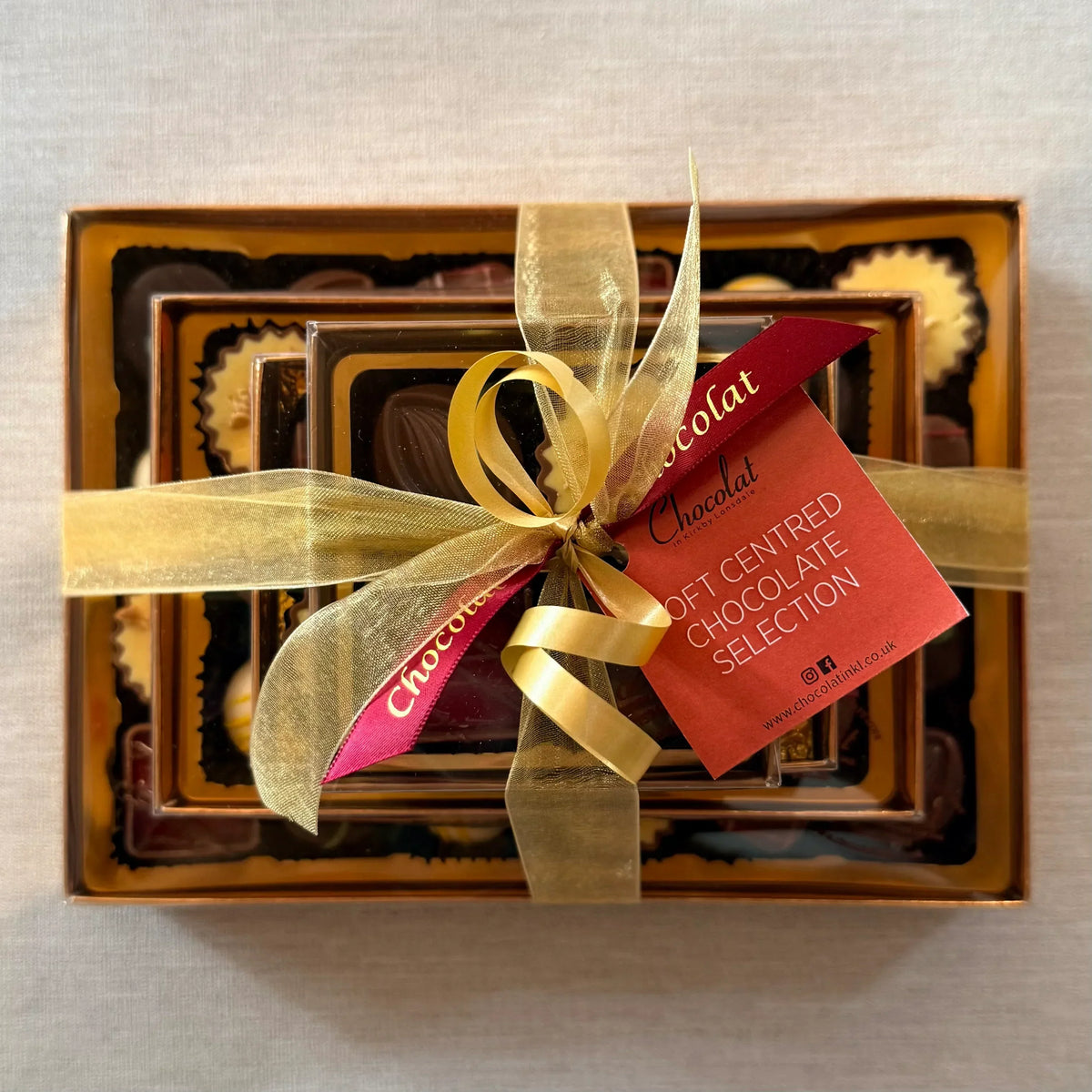 Soft Centred Chocolate Selection | Luxury Stack of 46