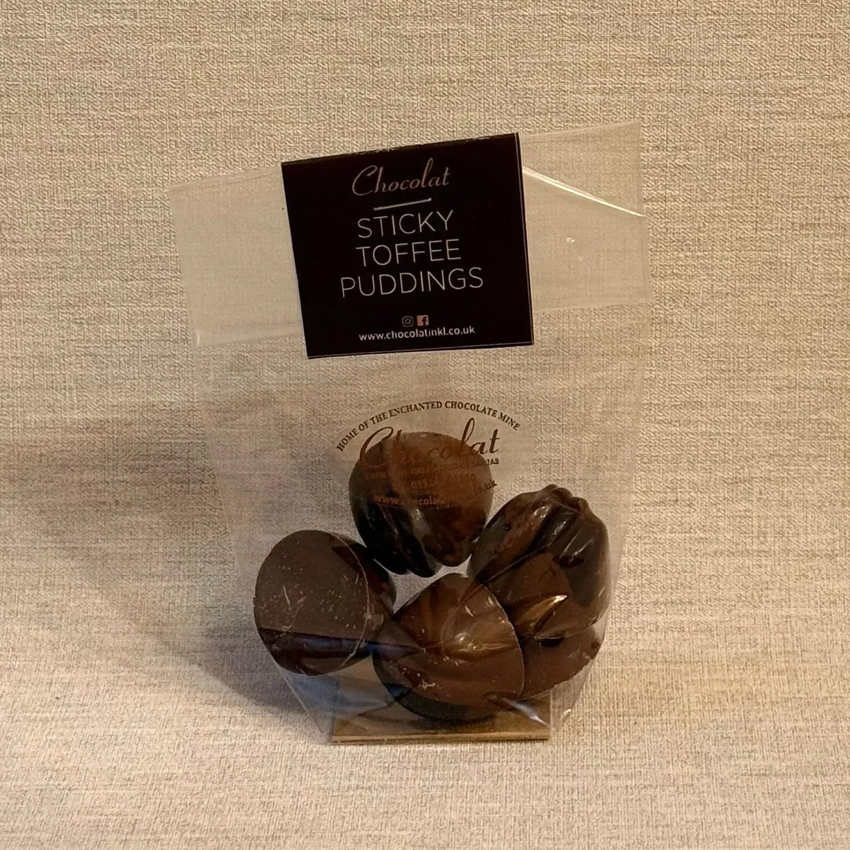Sticky Toffee Puddings | Gift Bag of 5 | Chocolat in Kirkby Lonsdale