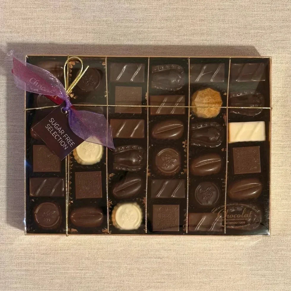 Sugar Free Chocolate Selection | Gift Box of 35