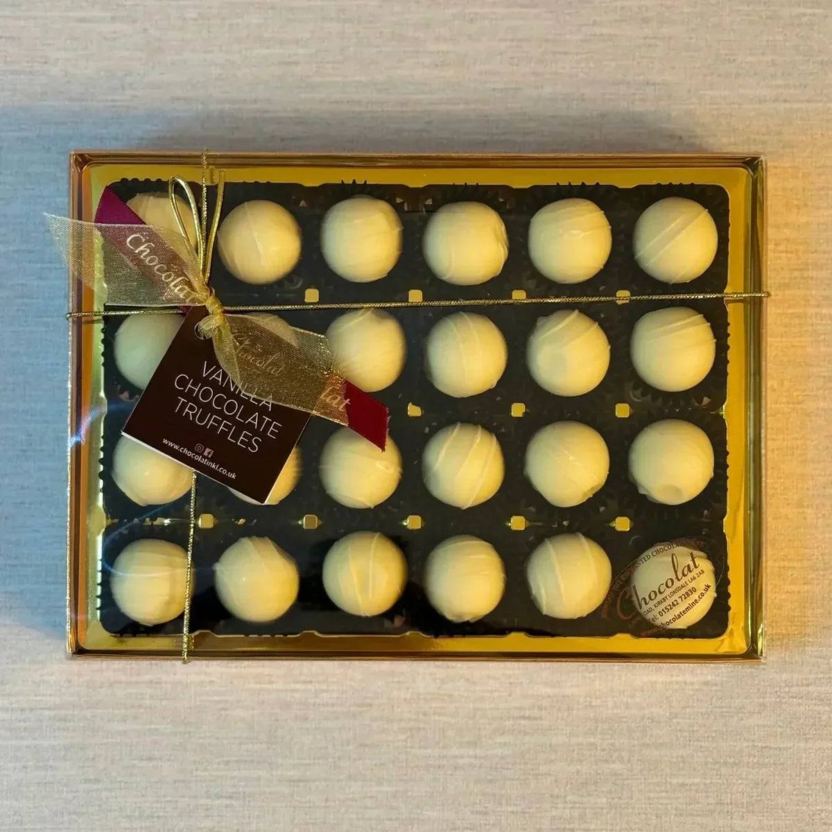 Vanilla Truffles | Gift Box of 24