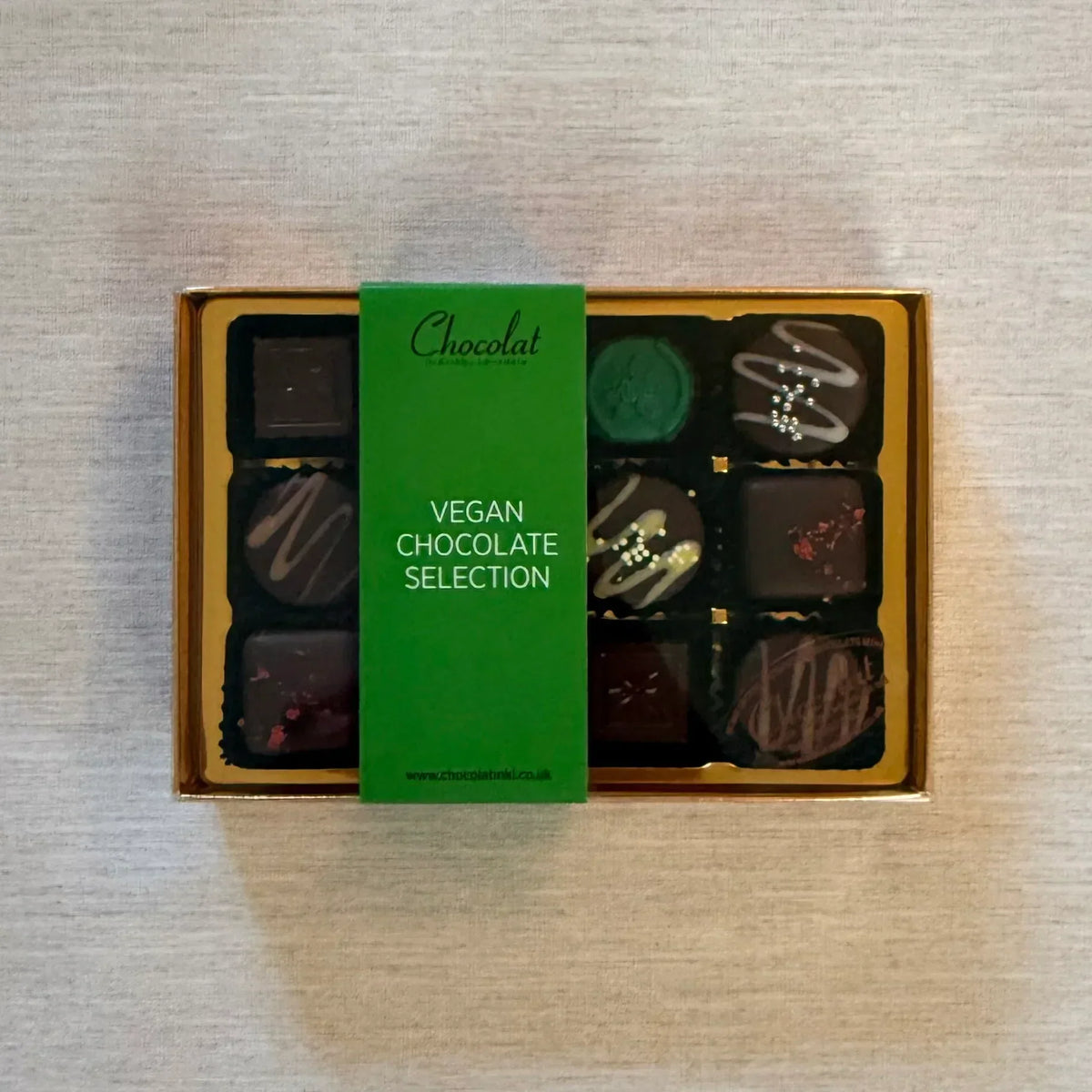 Vegan Chocolate Selection | Gift Box of 12