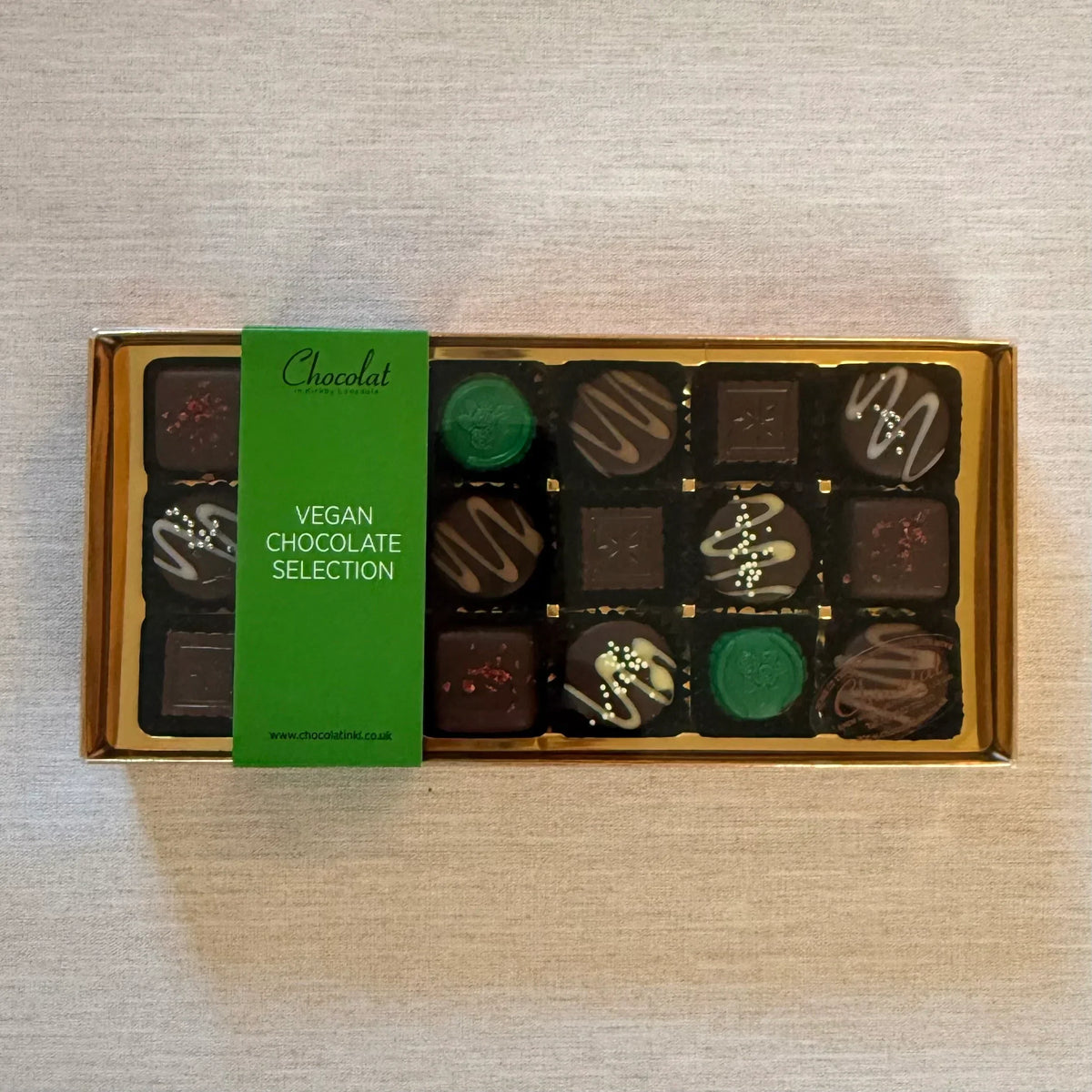 Vegan Chocolate Selection | Gift Box of 18