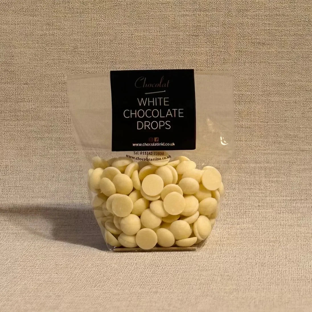White Chocolate Drops | Chocolat in Kirkby Lonsdale