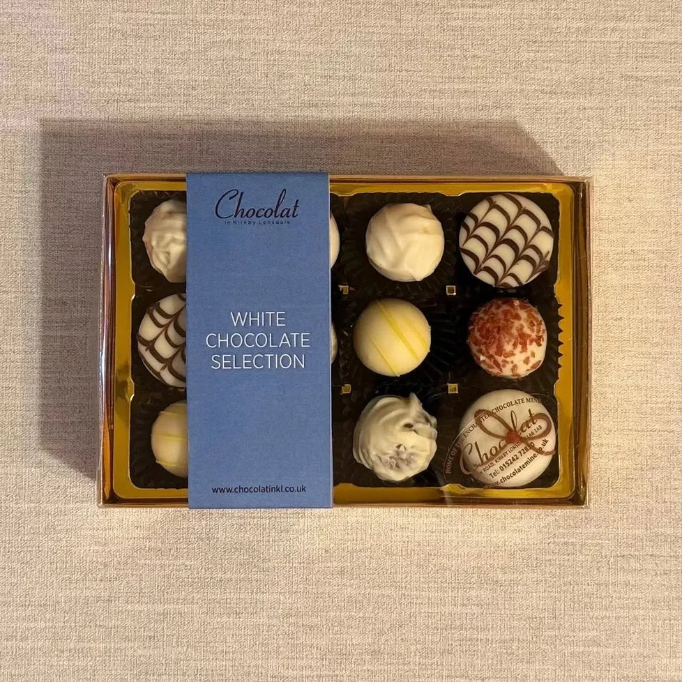 White Chocolate Selection | Gift Box of 12
