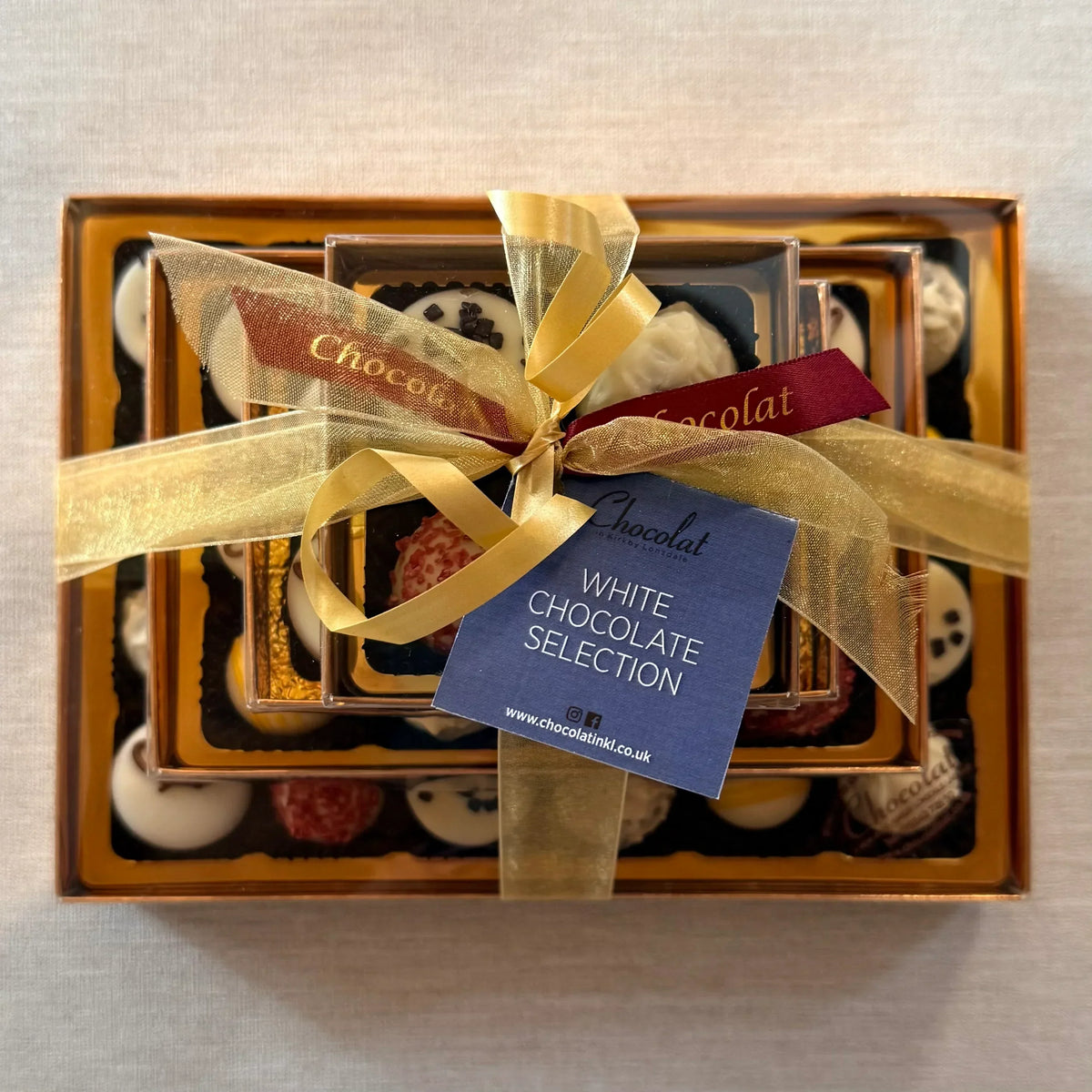 White Chocolate Selection | Luxury Stack of 46
