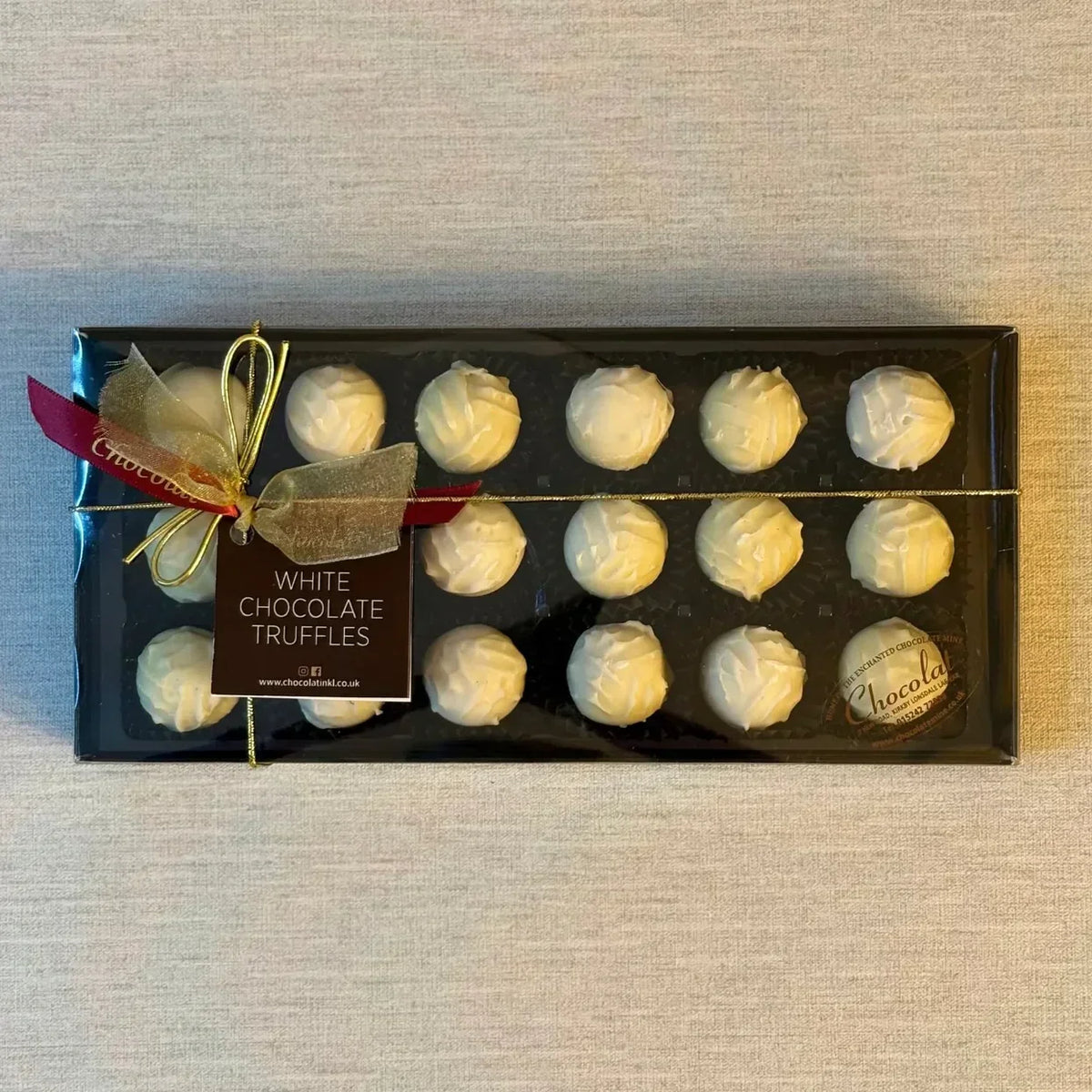 White Chocolate Truffles | Gift Box of 18