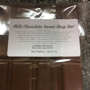 Sweet Shop Milk Chocolate Bar | Chocolat in Kirkby Lonsdale