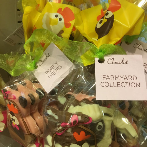 Chocolate Farmyard Characters | Chocolat in Kirkby Lonsdale