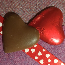 Load image into Gallery viewer, Milk Chocolate Foil Wrapped Heart | Chocolat in Kirkby Lonsdale
