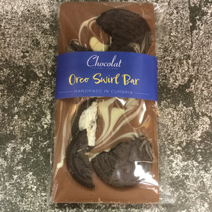 Oreo Swirl Milk Chocolate Bar | Chocolat in Kirkby Lonsdale