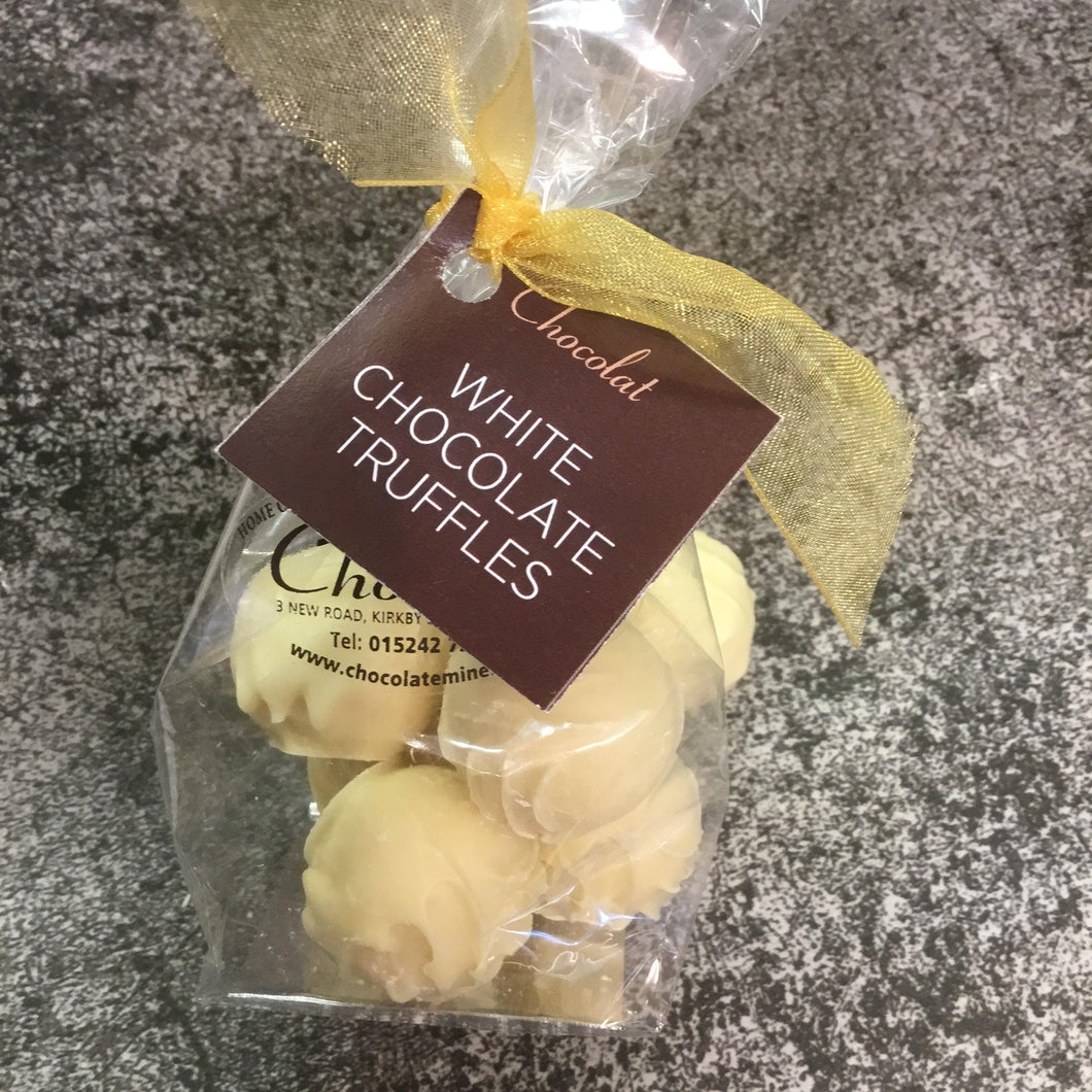 White Chocolate Truffles - Chocolat in Kirkby Lonsdale