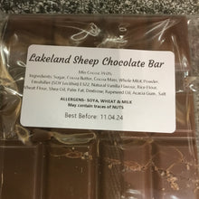 Load image into Gallery viewer, Lakeland Sheep Milk Chocolate Bar | Chocolat in Kirkby Lonsdale
