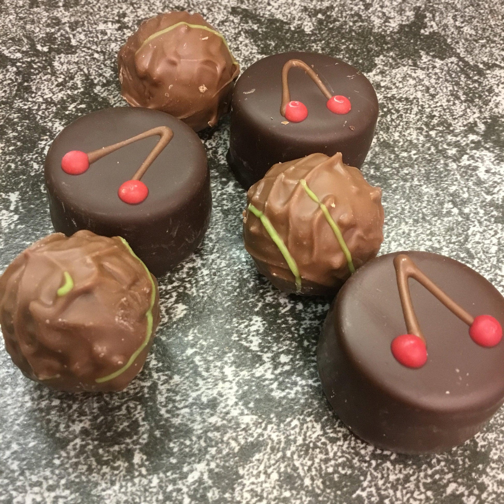 Cherry and Pistachio Duo Selection | Chocolat in Kirkby Lonsdale