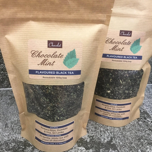 Chocolate Mint Loose Leaf Tea | Chocolat in Kirkby Lonsdale