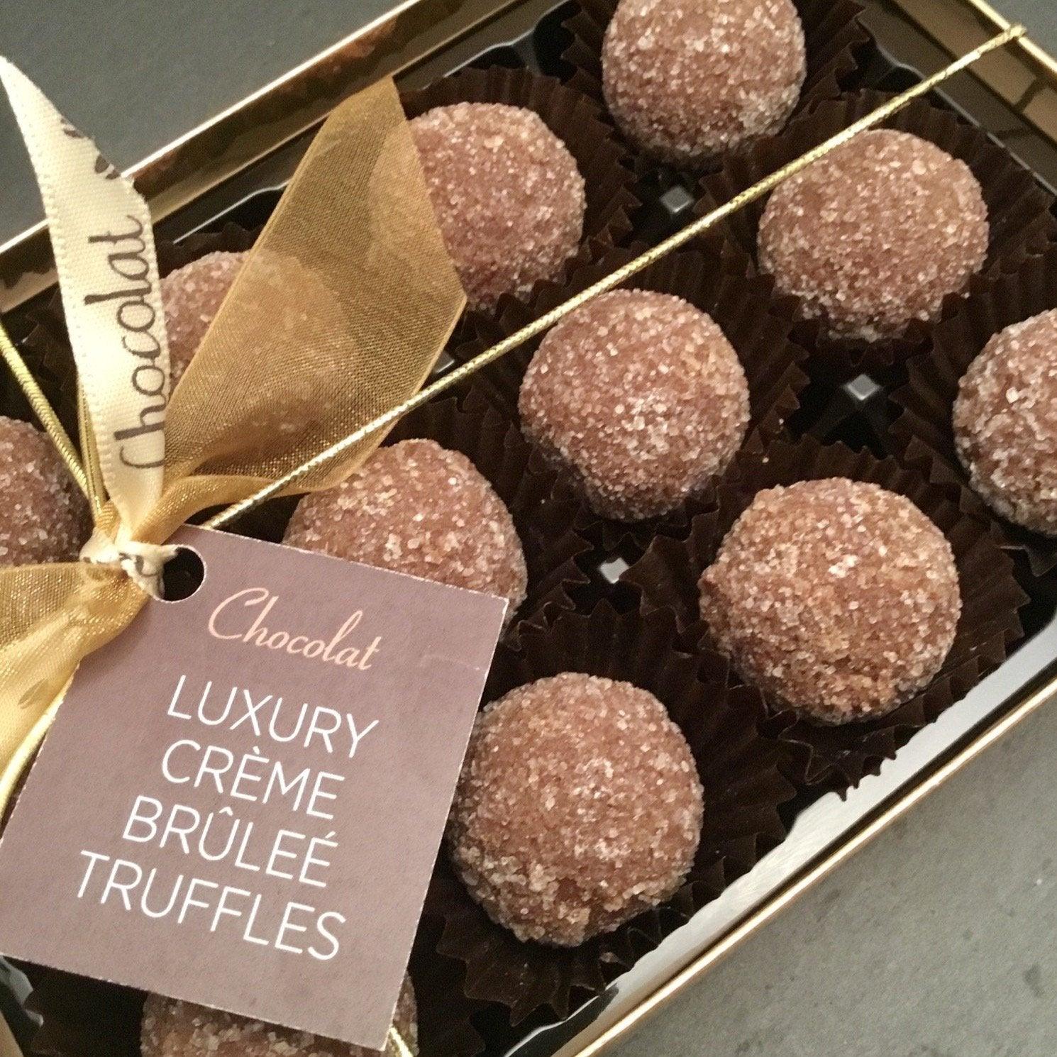 Creme Brûlée Truffles | Chocolat in Kirkby Lonsdale