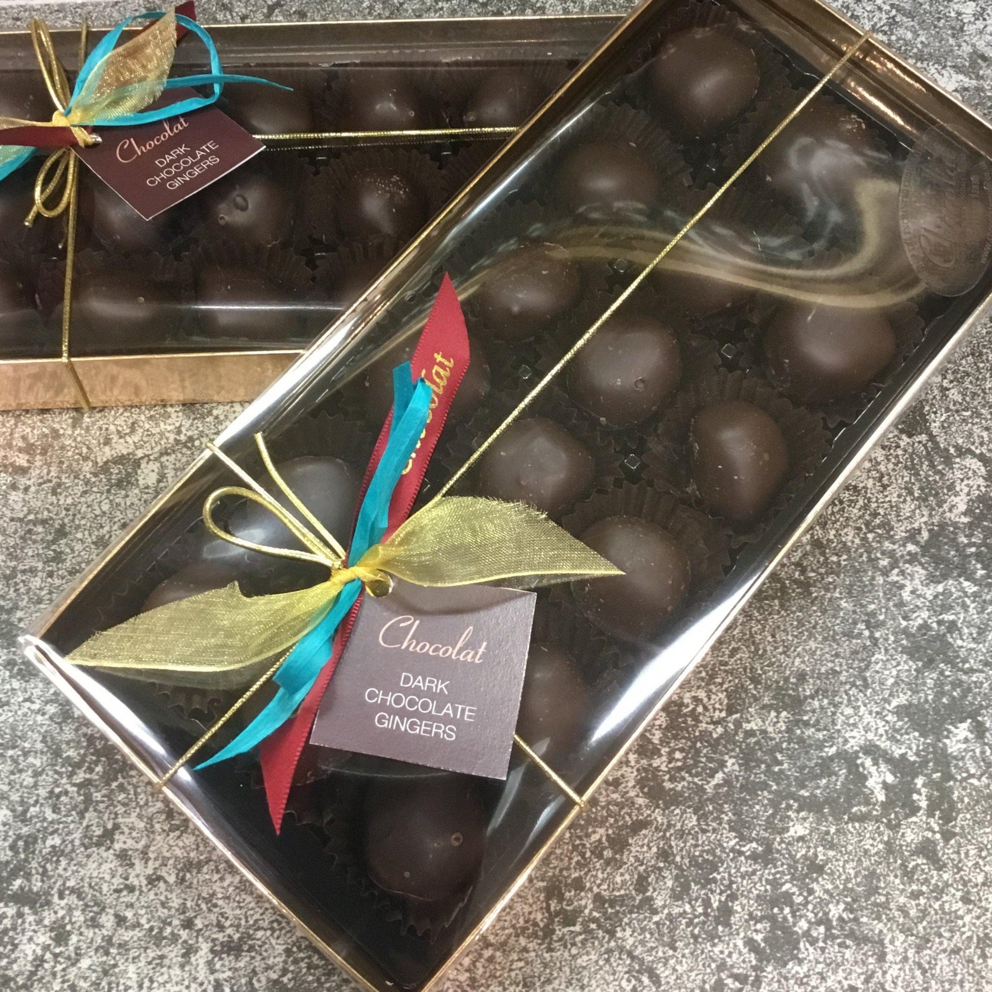 Dark Chocolate Gingers | Chocolat in Kirkby Lonsdale