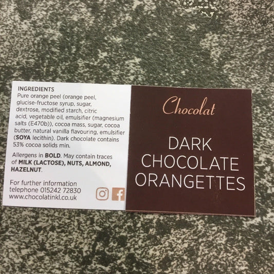 Dark Chocolate Orangettes | Chocolat in Kirkby Lonsdale