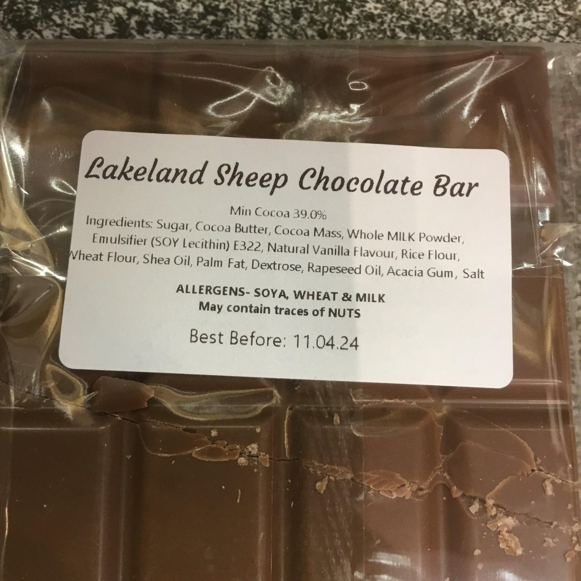 Lakeland Sheep Milk Chocolate Bar | Chocolat in Kirkby Lonsdale