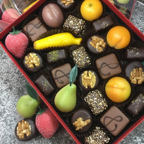 Marzipan Chocolate Lovers Selection | Chocolat in Kirkby Lonsdale