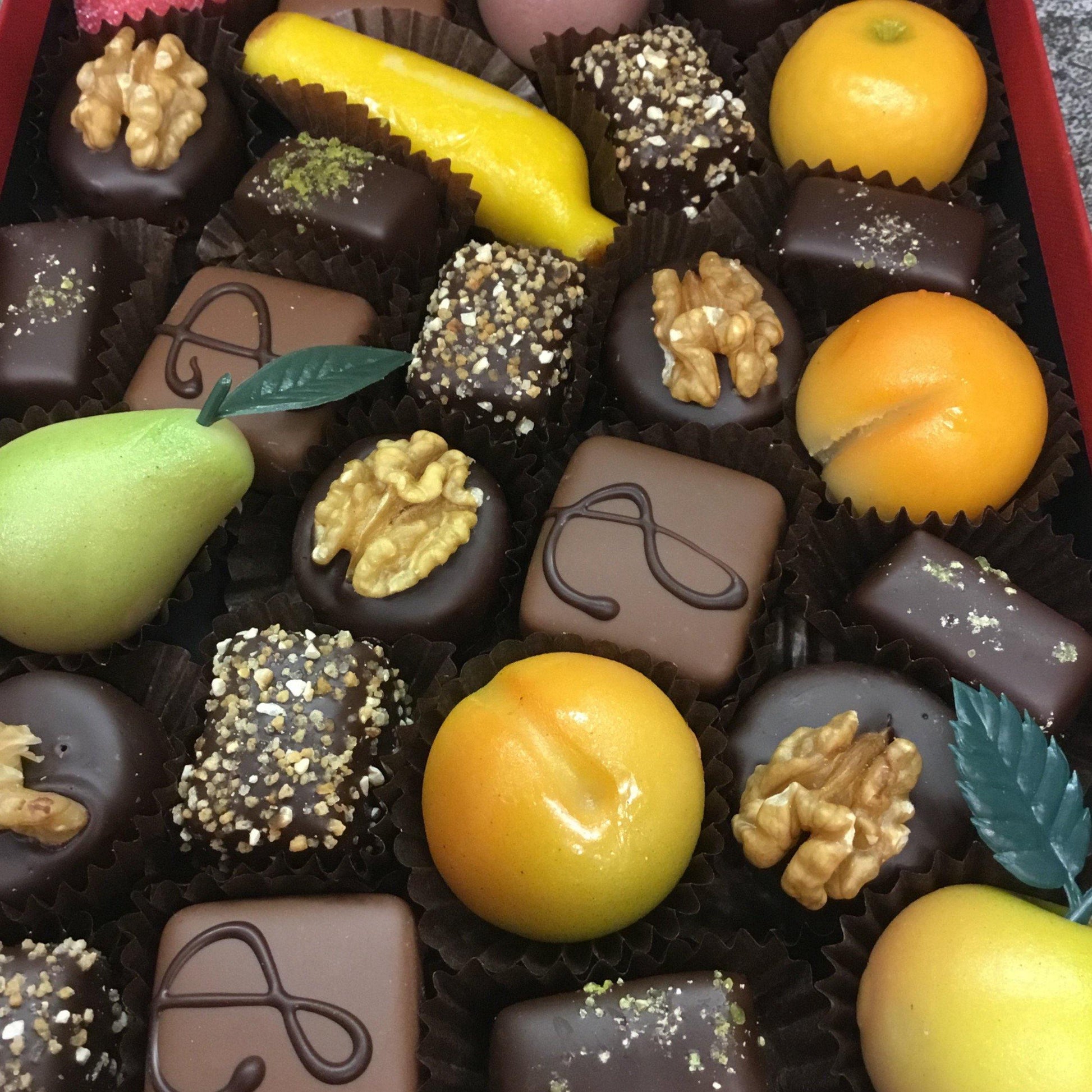 Marzipan Chocolate Lovers Selection | Chocolat in Kirkby Lonsdale