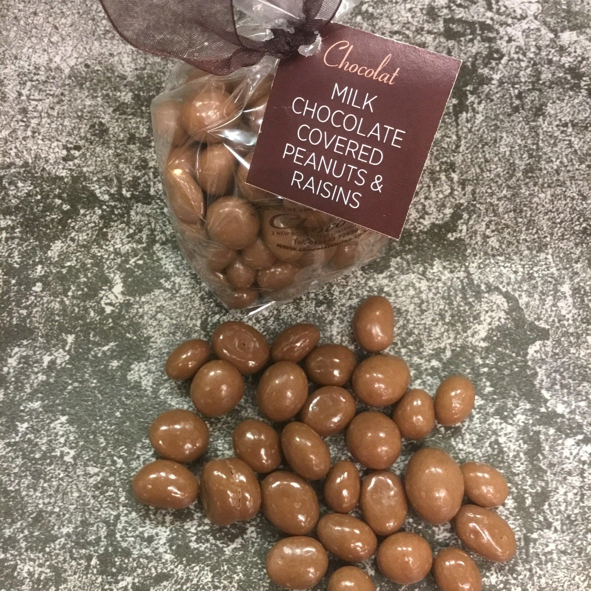 Milk Chocolate Peanuts and Raisins | Chocolat in Kirkby Lonsdale