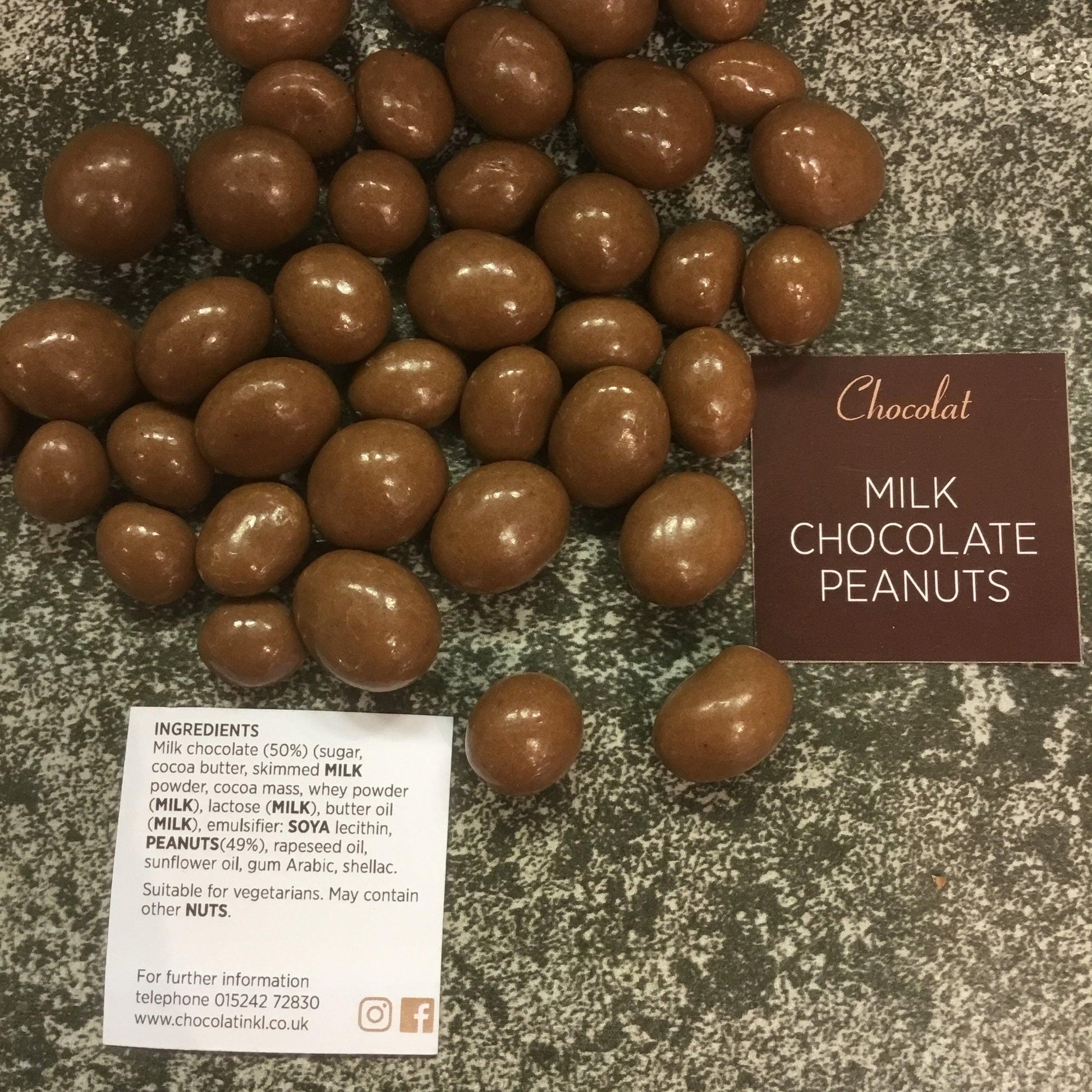 Milk Chocolate Peanuts | Chocolat in Kirkby Lonsdale