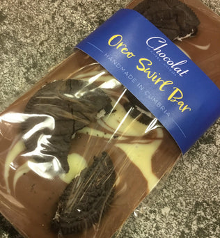 Oreo Swirl Milk Chocolate Bar | Chocolat in Kirkby Lonsdale