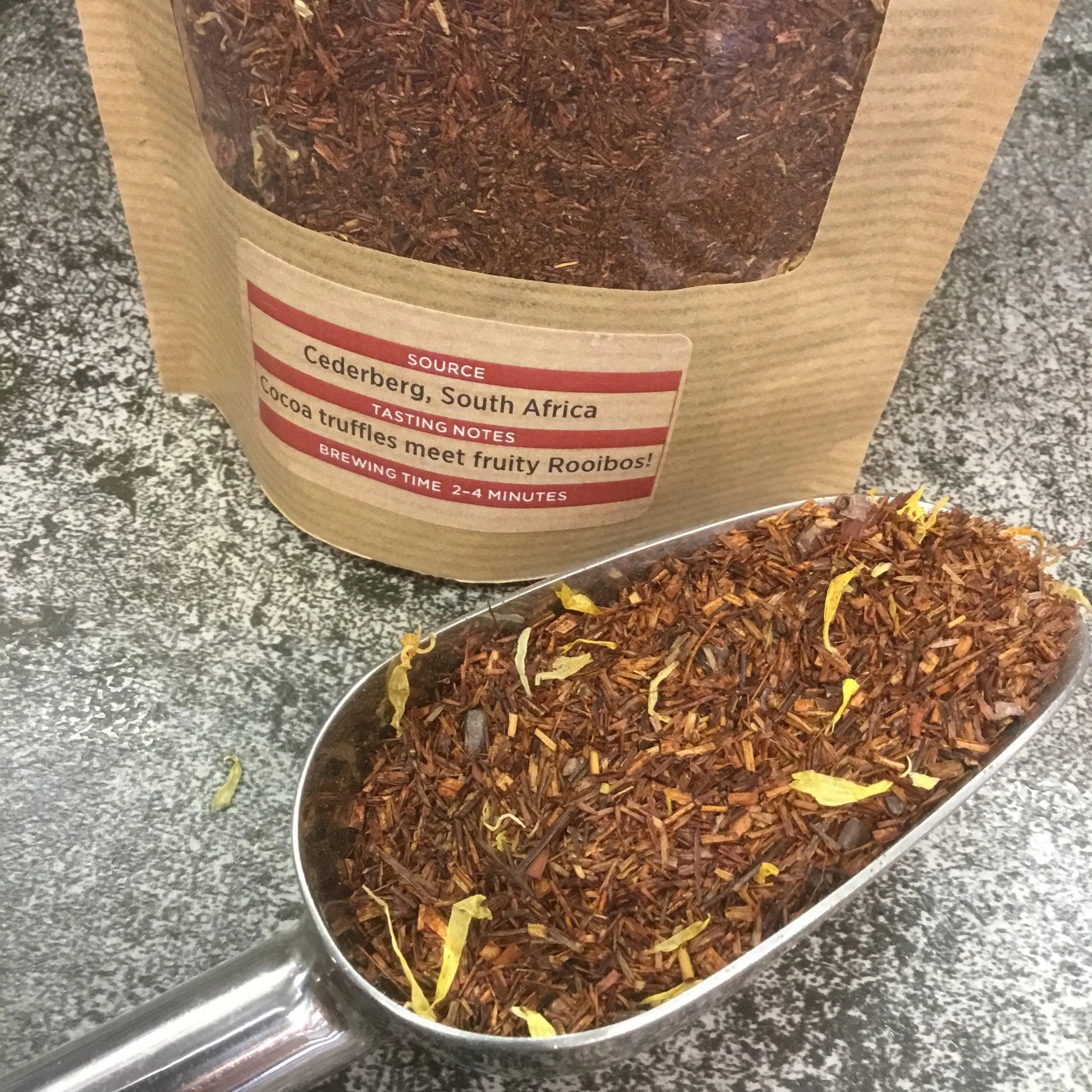 Rooibos Dark Chocolate Loose Leaf Tea | Chocolat in Kirkby Lonsdale