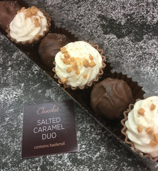 Salted Caramel Duo Selection | Chocolat in Kirkby Lonsdale