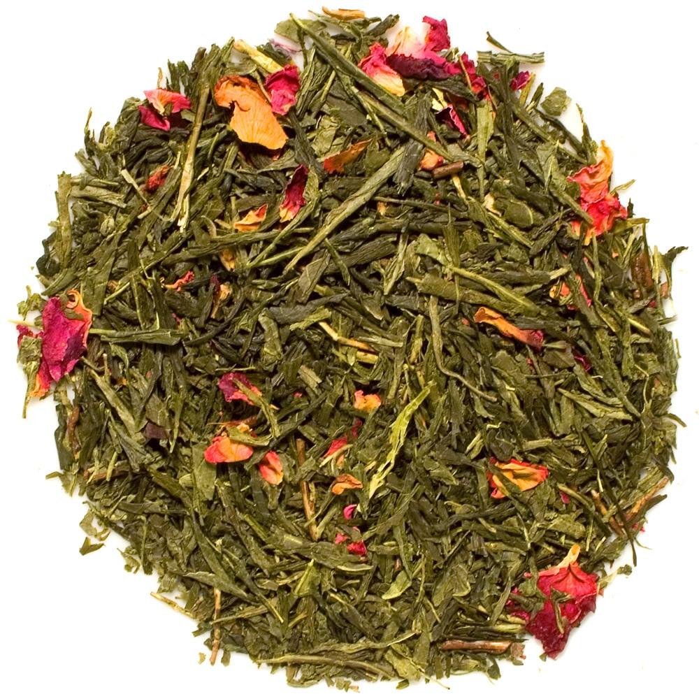 Sencha Kyoto Cherry Rose Loose Leaf Tea | Chocolat in Kirkby Lonsdale