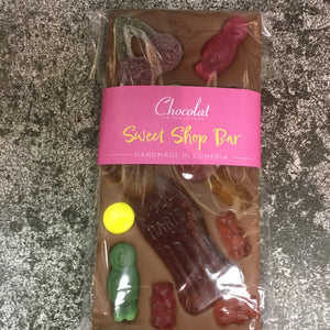 Sweet Shop Milk Chocolate Bar | Chocolat in Kirkby Lonsdale