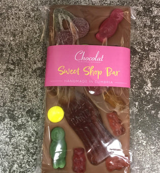 Sweet Shop Milk Chocolate Bar | Chocolat in Kirkby Lonsdale