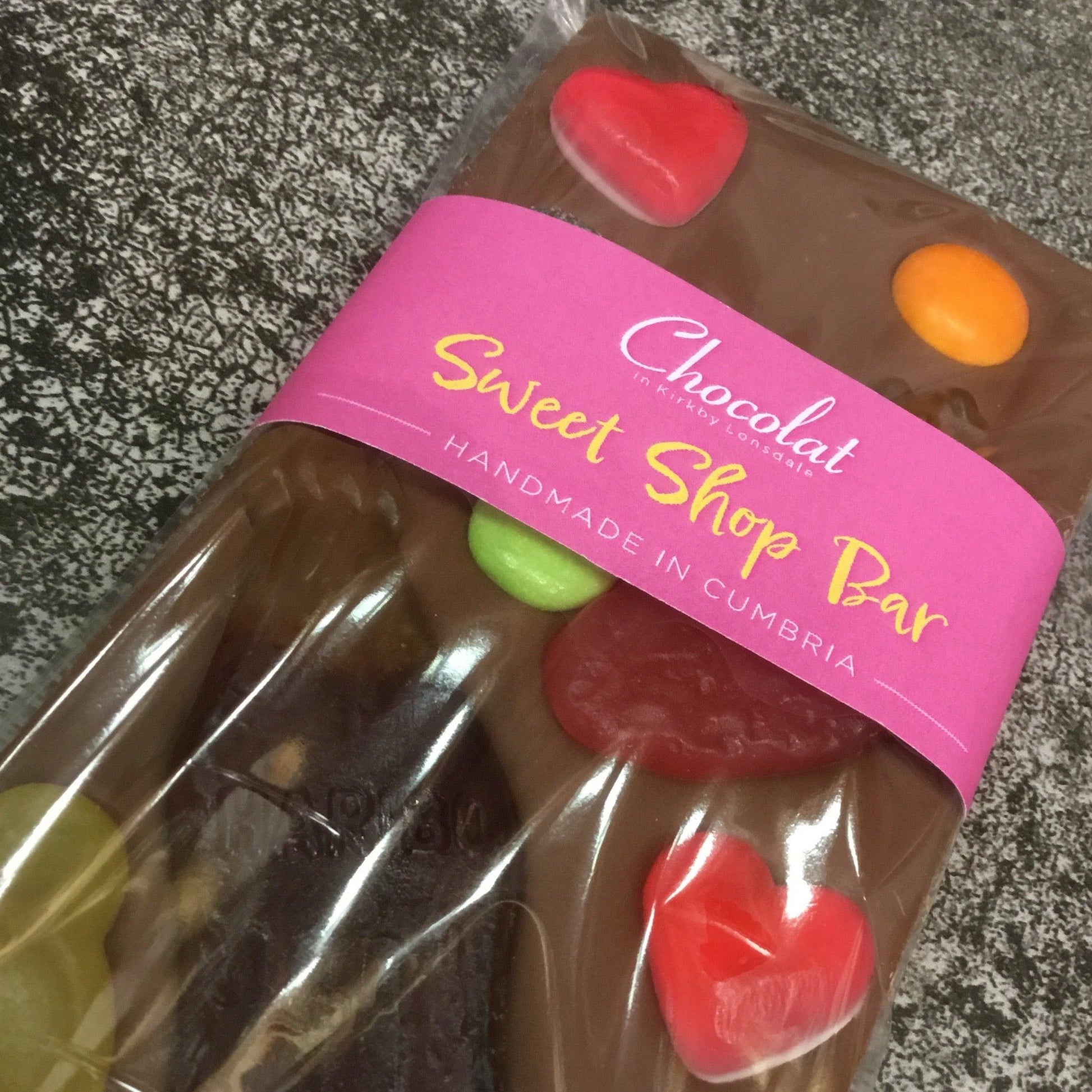 Sweet Shop Milk Chocolate Bar | Chocolat in Kirkby Lonsdale