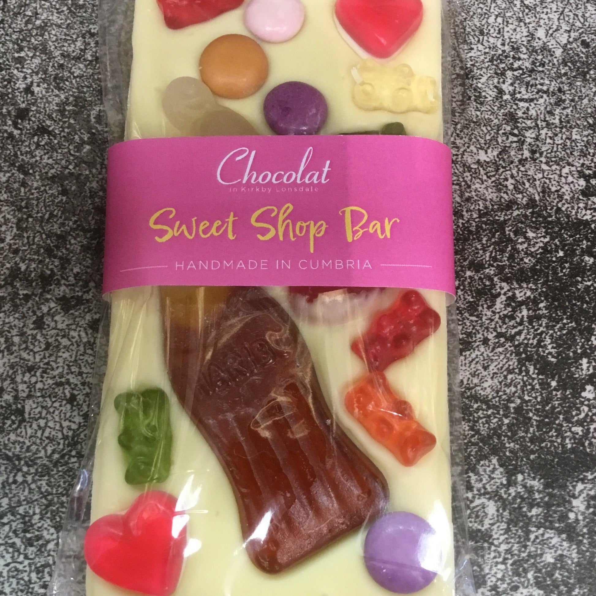 Sweet Shop White Chocolate Bar | Chocolat in Kirkby Lonsdale